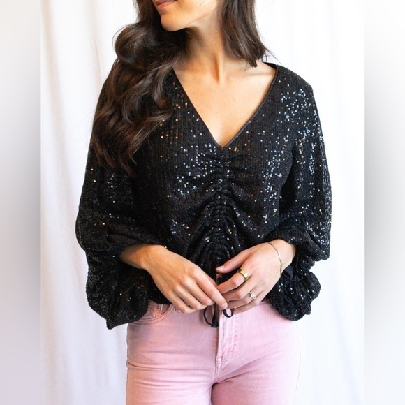 Mustard Seed Tops - Sequin Top